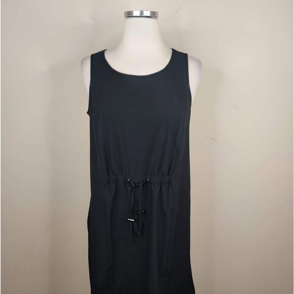 J Jill Fit Dress Drawstring Waist + Pockets Lightweight Athleisure - Picture 2 of 7